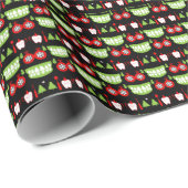 Xmas Dental Doctor Geschenke Geschenkpapier (Rolleneckpunkt)