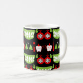 Xmas Dental Doctor Geschenke Kaffeetasse (VorderseiteRechts)