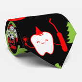 Xmas Dental Doctor Geschenke Krawatte (Gerollt)