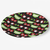 Xmas Dental Doctor Geschenke Pappteller (Schrägansicht)