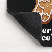 Xmas Dog Gingerbread Zucker Gewürzkühl Weihnachtsk Mousepad (Ecke)