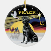 Xmas Dove - Zwei Guinea Schweine (#2 und #3) Keramikornament (Hinten)