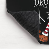 Xmas Drumsticks Music Matching Drummer Elf Pajama  Mousepad (Ecke)