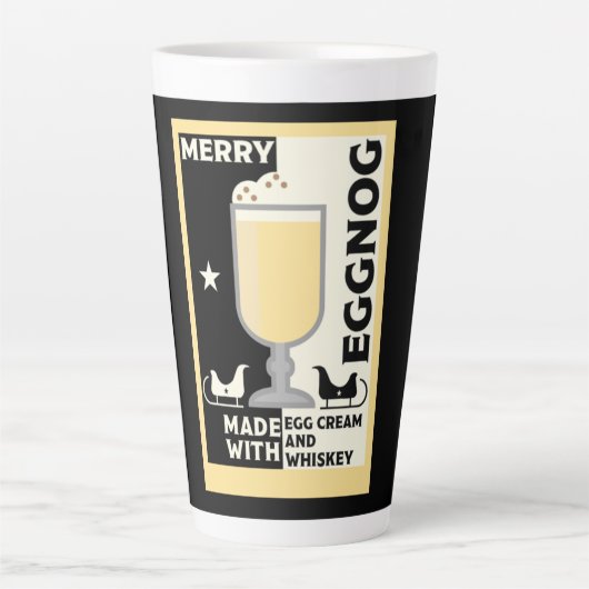 Xmas Eggnog Punch Milchtasse (Vorderseite)