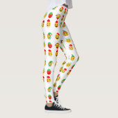 xmas emoji happy faces Leggings (Rechts)