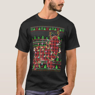 Xmas Familie Matching Rentier Ugly Great Pyrenäen T-Shirt