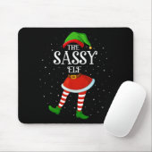 Xmas Family Matching Women Girls The Sy Elf Christ Mousepad (Mit Mouse)