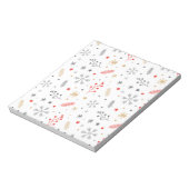Xmas Flower And Star Notizblock (Rotiert)