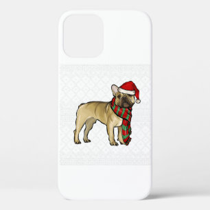 Xmas Französischer Bulldog Weihnachtsmann Ugge Wei Case-Mate iPhone Hülle