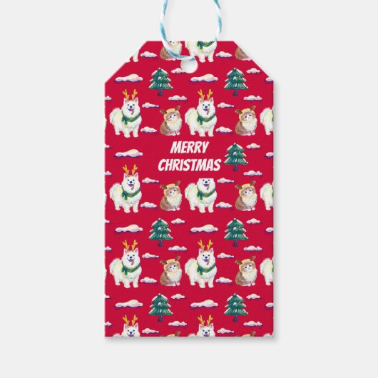 Xmas Friends Geschenkanhänger (Vorderseite)