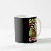 Xmas Funny Frog Meme Christmas Sagging But Still G Kaffeetasse (VorderseiteRechts)