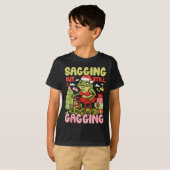 Xmas Funny Frog Meme Christmas Sagging But Still G T-Shirt (Vorne ganz)