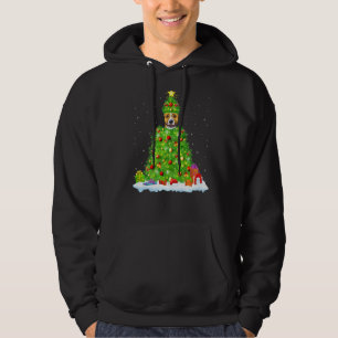 Xmas Funny Staffordshire Bull Terrier Dog Christma Hoodie