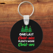 Xmas Future Bride Wife New Fiance Funny Engagement Schlüsselanhänger (Vorderseite)