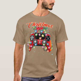 Xmas Gamer, ideo Game Cosole Weihnachtslicht T-Sh T-Shirt