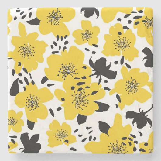 Xmas Geschenk Abstrakt nahtlos mit Abgeschiedenen Steinuntersetzer (Vorderseite)