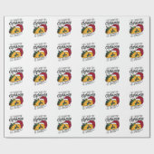 Xmas Geschenk Alles, was ich zu Weihnachten Gewoll Geschenkpapier (Flach)