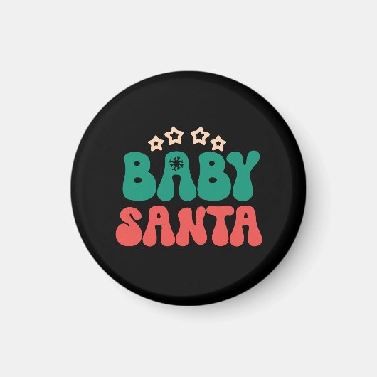 Xmas Geschenk Baby Santa Magnet (Vorne)