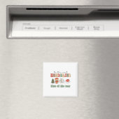 Xmas Geschenk der schönsten Zeit des Jahres Magnet (In Situ (Geschirrspüler))