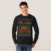 Xmas Geschenk Diagnostiker Ugly Sweater T-Shirt (Vorne ganz)