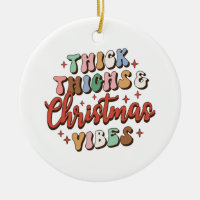 Xmas Geschenk dick Oberschenkel und Weihnachtsmänn