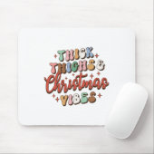 Xmas Geschenk dick Oberschenkel und Weihnachtsmänt Mousepad (Mit Mouse)