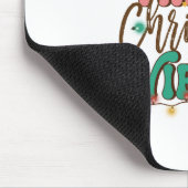Xmas Geschenk dick Oberschenkel Weihnachtsmänner Mousepad (Ecke)