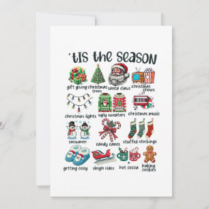 Xmas Geschenk dieser Saison Einladung