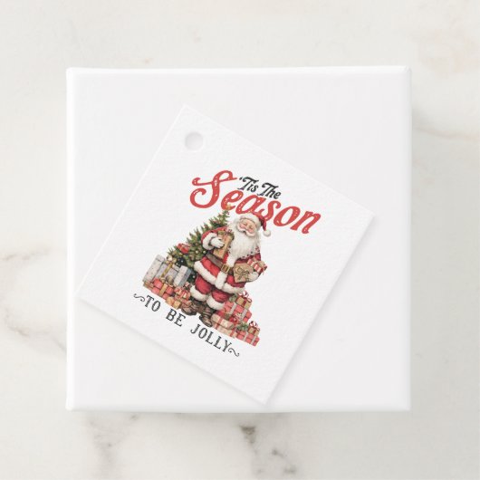 Xmas Geschenk dieser Saison Geschenkanhänger (Beispiel)