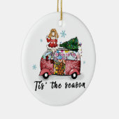 Xmas Geschenk dieser Saison Keramik Ornament (Rechts)