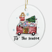 Xmas Geschenk dieser Saison Keramik Ornament (Links)