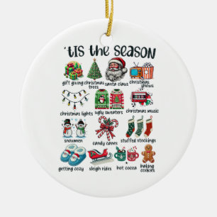 Xmas Geschenk dieser Saison Keramik Ornament