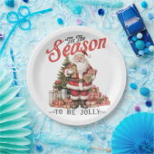 Xmas Geschenk dieser Saison Pappteller (Party)
