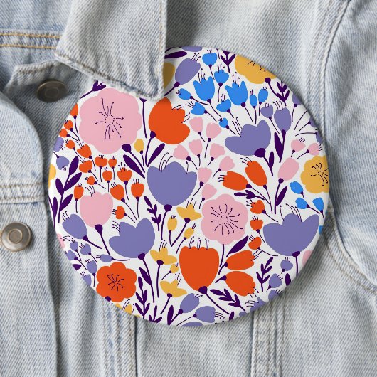 Xmas Geschenk farbenfroh und hell Button (Beispiel)