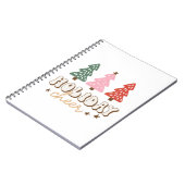 Xmas Geschenk Feiertag Cheer Notizblock (Linke Seite)