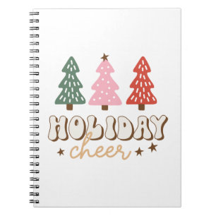 Xmas Geschenk Feiertag Cheer Notizblock