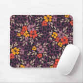 Xmas Geschenk fett übergroße Hand bemalt Blumen Mousepad (Mit Mouse)