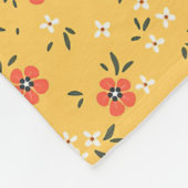 Xmas Geschenk Floral und Hardy Fleecedecke (Ecke)
