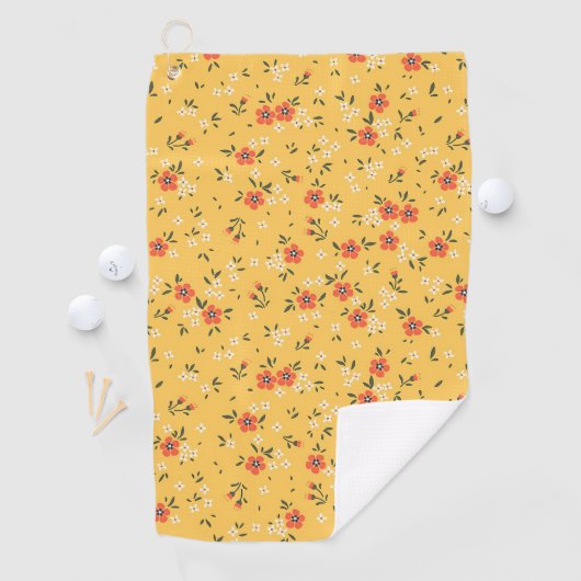 Xmas Geschenk Floral und Hardy Golfhandtuch (Insitu)