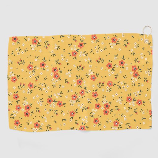 Xmas Geschenk Floral und Hardy Golfhandtuch (Horizontal)