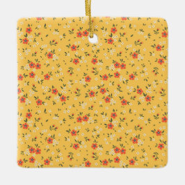 Xmas Geschenk Floral und Hardy Keramikornament