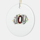 Xmas Geschenk Freude Weihnachten Keramik Ornament (Links)