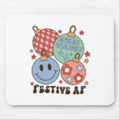 Xmas Geschenk fröhlich und hell Fest AF Mousepad (Vorne)