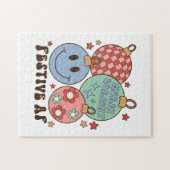 Xmas Geschenk fröhlich und hell Fest AF Puzzle (Horizontal)