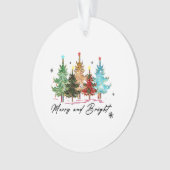 Xmas Geschenk fröhlich und hell Ornament (Vorderseite)