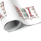 Xmas Geschenk Gemütliche Jahreszeit Geschenkpapier (Rolleneckpunkt)