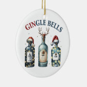 Xmas Geschenk Gingle Bells Keramik Ornament (Rechts)