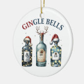 Xmas Geschenk Gingle Bells Keramik Ornament (Links)