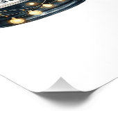 Xmas Geschenk Gingle Bells Poster (Ecke)