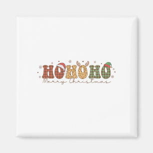 Xmas Geschenk Ho Ho Ho Frohe Weihnachten Magnet